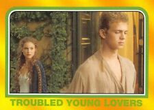2004 Topps Heritage Star Wars #93 Troubled Young Lovers Anakin Skywalker 🌟 picture