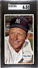 1964 TOPPS GIANTS MICKEY MANTLE SGC 6.5 EX NM+ picture