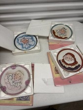 Enesco Faith Wick Unseen People Collector Plates Set 4 Limited Edition Boxed picture