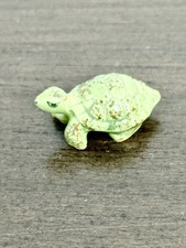 Hagen Renaker Miniature Green Turtle Baby Vintage picture