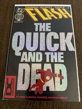 Flash #100 DC Logo Variant Very Rare Impulse Appearance DC Comics 1995 DCU picture