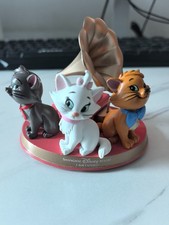 Shanghai Disney The Aristocats Gramophone Figurine Collectible Home Decor Gift picture