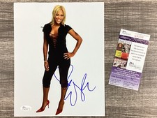 (SSG) Singer, Rapper, Actress EVE Signed 8X10 Color Photo 