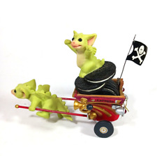 Go Go Getaway Cart Whimsical World Of Pocket Dragons Figurine One Year Special picture
