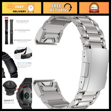 Titanium 22mm Band Compatible for Fenix 9 8 47mm/E 47mm/7/6 Pro/5 Plus/EPIX 2/Fo picture