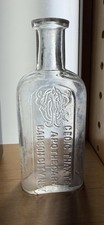 Geo C. Thaxter Apothecary Carson City Nev MONOGRAM Rare variant B 1878 to 80 1st picture