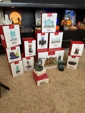 Hallmark Disney World HAUNTED MANSION TREE TOPPER Ornaments Set of 15 picture