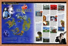 1999 Final Fantasy VIII World Map Original Advertisement / Retro Promo vr4 picture