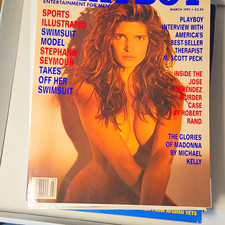 Playboy Stephanie Seymour. March 1991 picture