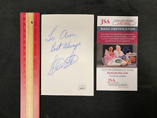 Steve Stone Autographed Hand Signed 3x5 Photo w/ JSA COA NH 11723B picture