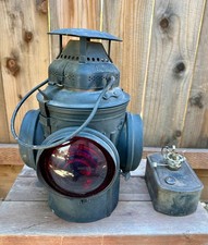 Adlake A&W RR Switch Stand Marker Lamp Great Northern GN No. 4 Marked Circa 1920 picture