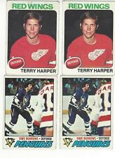  1975-76 Topps #255 Terry Harper Detroit Red Wings  picture