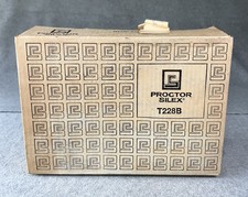 Vtg NEW Proctor Silex 2 Alice Toaster NOS Chrome T228B picture