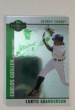 2008 Topps Co-Signers Curtis Granderson Carlos Guillen #033 Silver Green 151/200 picture