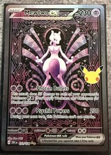 Pokemon 30th celebration Mewtwo ex 151/128 30th Anniversary SIR M/NM picture