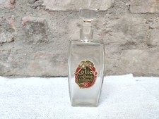 1940s Vintage Rare Edmond Coudray Aux Fleurs Lotion Glass Bottle France GL127 picture