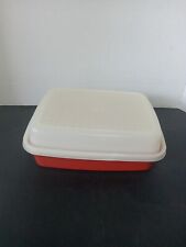 Vintage Tupperware Season Serve Meat Tray Marinade Container #1518-2 With Lid picture