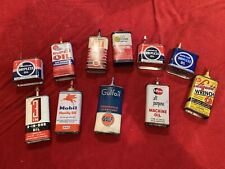 Vintage Oil Can Lot. Mobil, Gulf, American picture