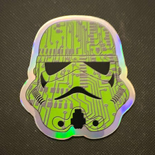 Topps 2026 Topps Chrome Star Wars SC-1 Stormtrooper Chrome Sticker picture