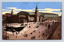 Hamburg Central Station Hauptbahnhof Hamburg Germany Postcard picture