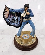 Bradford Exchange Limited Edition Elvis Presley Legendary Performer Music Box picture