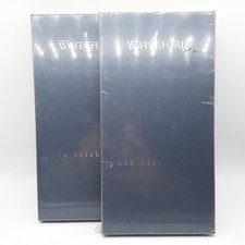 New WATERFORD Linen Damask embroidered Drink Coasters 4