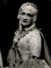 CGE75 Original Photo RARE 1930s SWEDISH OPERA STAR BRITA HERTZBERG IN COSTUME picture