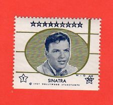 1947 HOLLYWOOD STAR STAMPS FRANK SINATRA  RC picture
