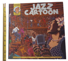 French Jazz Cartoon Comic book Louis Armstrong Quel drôle de rêve Rare 80s Rare picture