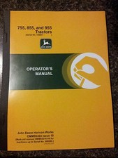 NEW JOHN DEERE 755 855 955 OPERATORS MANUAL picture