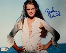 Brooke Shields Authentic Signed In-Person 8x10 Color Photo with JSA COA picture