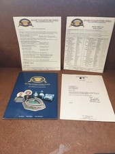 Bud Selig Letter RARE w/ Sport Collectors Guild 2007 Catalogue Full Color Photos picture