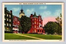 Bristol VA-Virginia, Virginia Intermont College, Antique, Vintage Postcard picture