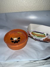 RMS Green Stem W/ Gem Nose Dumpling SUPER RARE Glitter Pumpkin picture