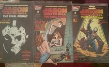 Jason Goes to Hell The Final Friday 13th 1993 Topps Comics Polybagged 1-3 Set picture