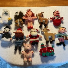 VTG 1998 CVS 12 Rudolph The Red Nosed Reindeer Island Of Misfit Toys Plush Set picture