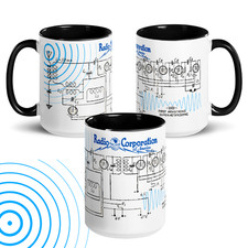 Armstrong Superheterodyne Radio Circuit - Mug 15oz  – RCA Tribute Edition picture