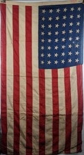 Vintage Lexington 48 Star American Flag 3x5 Sewn Cotton USA Fast Colors picture