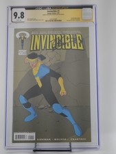 Invincible #1 CGC 9.8 Signed By Robert Kirkman (Image Comics January 2003) picture