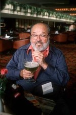 William Conrad, arriving for the filming of the ARD film Kil - 1985 Old Photo picture