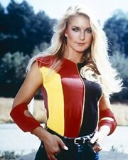 Heather Thomas in The Fall Guy in striped shirt as Jody Banks 24x36 Poster picture