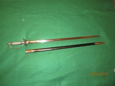 White Brass Williamsburg Sword F&I / Rev War picture