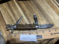 1944 WW2 Kingston US Army Knife Rogers Bone Rare (28706) picture
