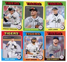 2024 TOPPS HERITAGE BASE TEAM SET DETROIT TIGERS GREENE QTY MEADOWS RC picture