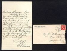 1903 ALS Frank Biesecker Orrtanna, PA / Boiling Springs Restaurant P.S. Sowers picture