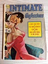 Intimate Confessions #7 1952 Avon Romance Comic Two-Timer Cover Scarce picture