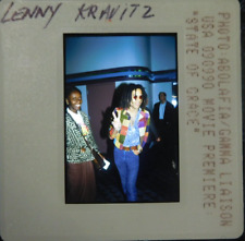OA25-056 1980s Musician Lenny Kravitz Orig Oscar Abolafia 35mm COLOR SLIDE picture