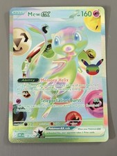 Pokemon Mew EX 158/128 Futuristic Rare NM/M Pack Fresh 30th Anniversary picture