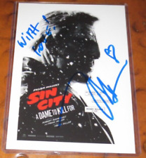 Mickey Rourke signed autographed photo as Marv in Frank Miller's Sin City picture