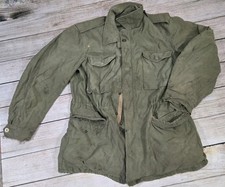 VINTAGE US ARMY M-1951 M51 FIELD JACKET 1952 VIETNAM WAR SIZE Large picture